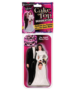 Divorced Diva Cake Topper  [EL-7859-10]