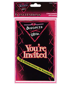 Divorced Diva Invitations [EL-7859-16]