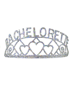 Bachelorette Glitter Tiara [EL-7860-68]