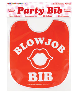 Blow Job Party Bib [EL-8321]