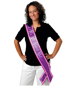 Divorce Party Its All About Me Sash  [EL-8631-08]