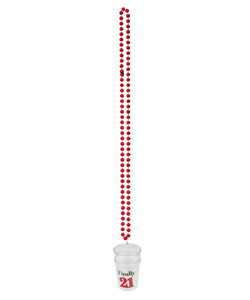 Finally 21 Beads With Shot Glass[EL-8632-07]