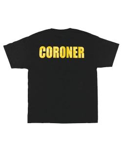 County Coroner T-Shirt XL [EL-8637-BK-X0]