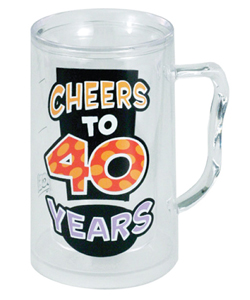 Cheers To 40 Years Tankard[EL-LB523]