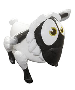 Lady Bah Bah Inflatable Sheep Blow Up Toy
