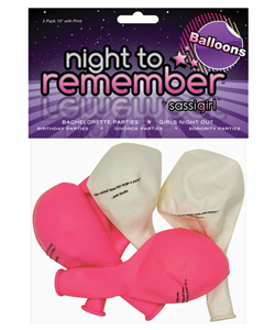Night To Remember Balloons [EL-SG112-01]
