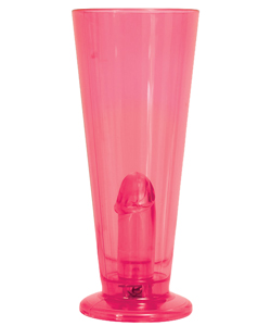 Light Up Peter Party Beer Glass Red [HP2365]