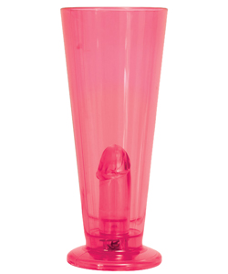 Light Up Peter Party Beer Glass Red [HP2365]