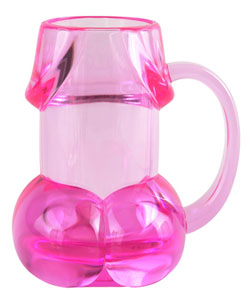 Pecker Beer Mug Pink [PD7918-11]