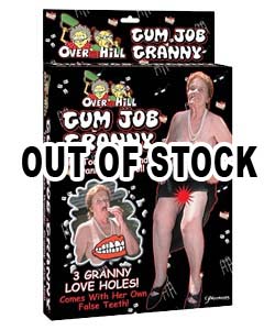 Gum Job Granny Blow Up Love Doll [PD8373-00]