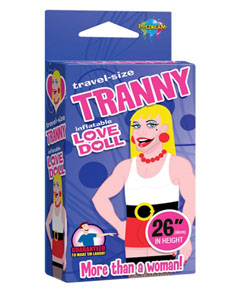 Travel Size Tranny Love Doll - [PD8622-00]