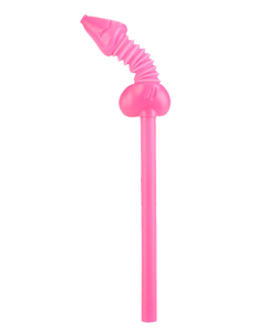 Girls Night Jumbo Cocktail Straw Pink [SE2425-30]