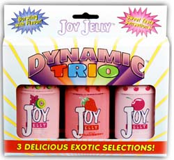 Joy Jelly Fruit Flavored Lubricant Sampler