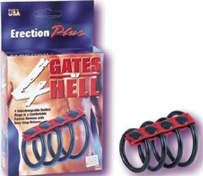 4 Gates of Hell Cock Ring
