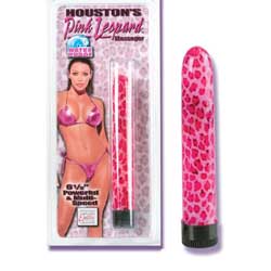 Houstons Pink Leopard Massager